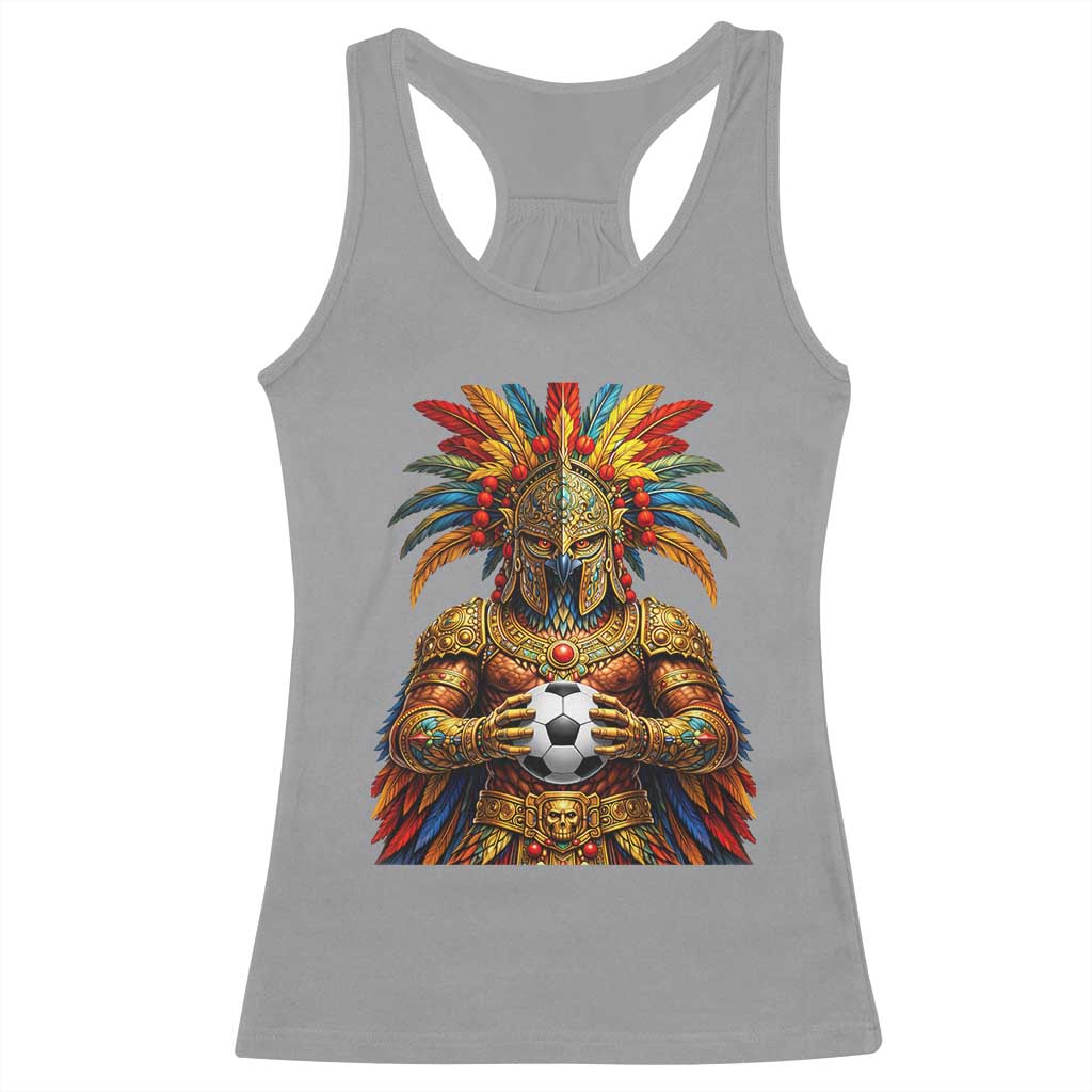 Legendary Tribal Soccer Warrior Racerback Tank Top Football Lover