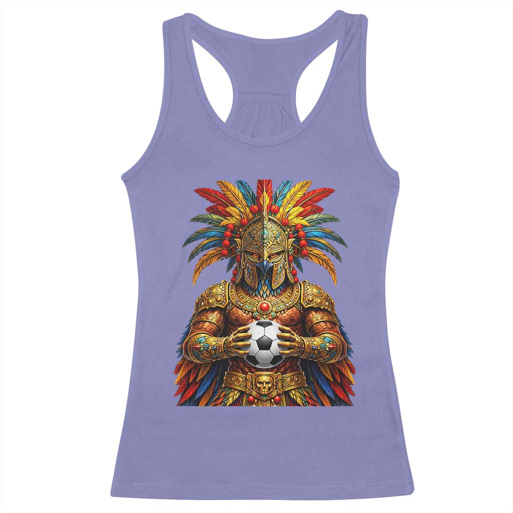 Legendary Tribal Soccer Warrior Racerback Tank Top Football Lover