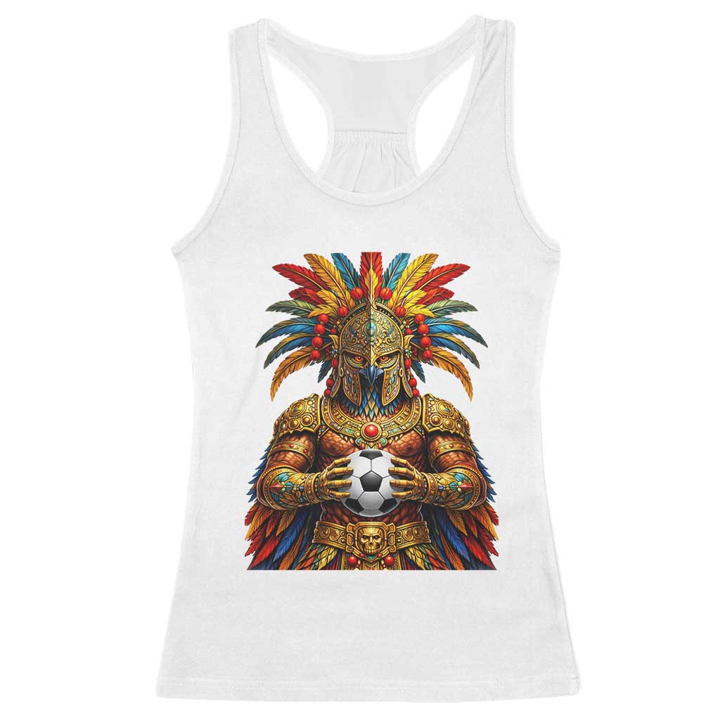 Legendary Tribal Soccer Warrior Racerback Tank Top Football Lover