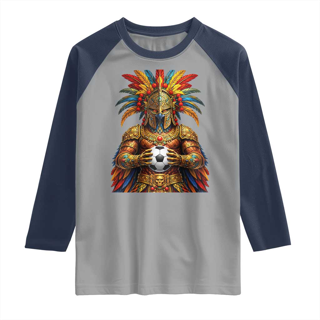Legendary Tribal Soccer Warrior Raglan Shirt Football Lover