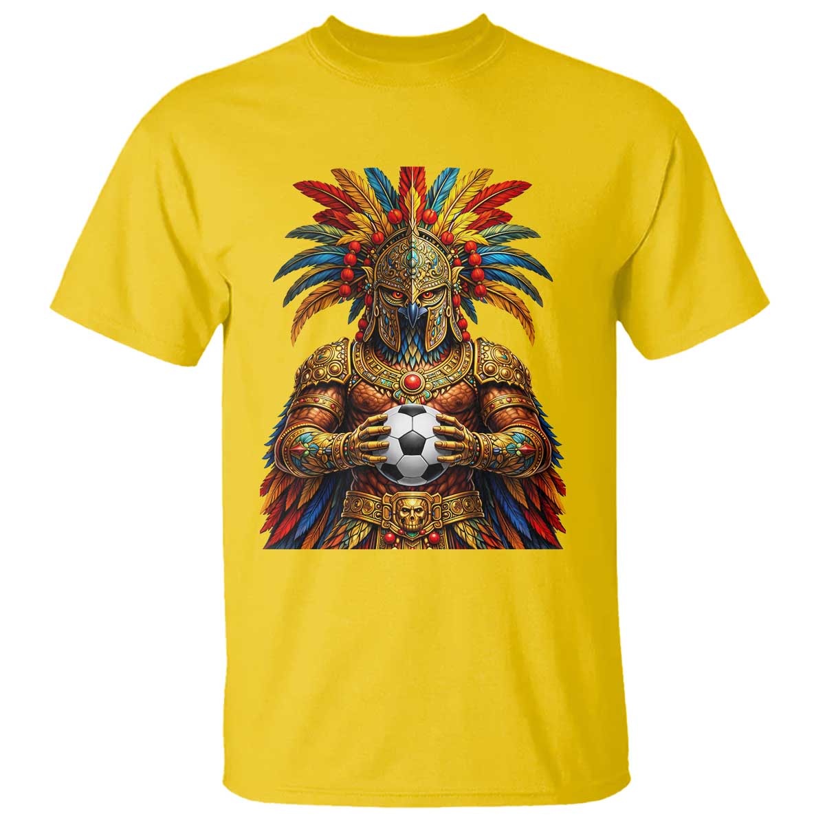Legendary Tribal Soccer Warrior T Shirt Football Lover
