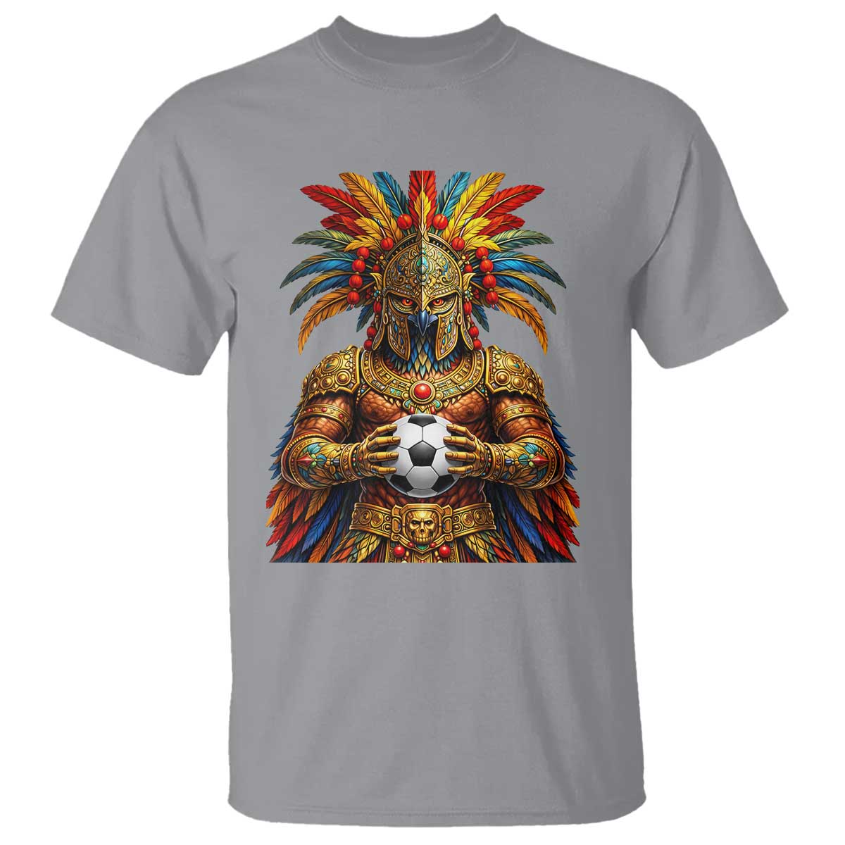 Legendary Tribal Soccer Warrior T Shirt Football Lover