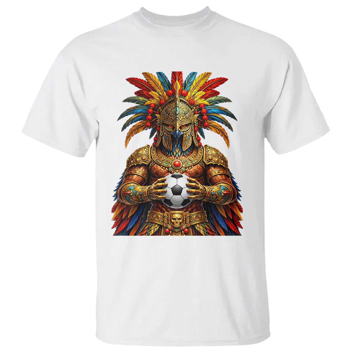 Legendary Tribal Soccer Warrior T Shirt Football Lover