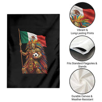 Legendary Mexican Soccer Warrior Pride Garden Flag