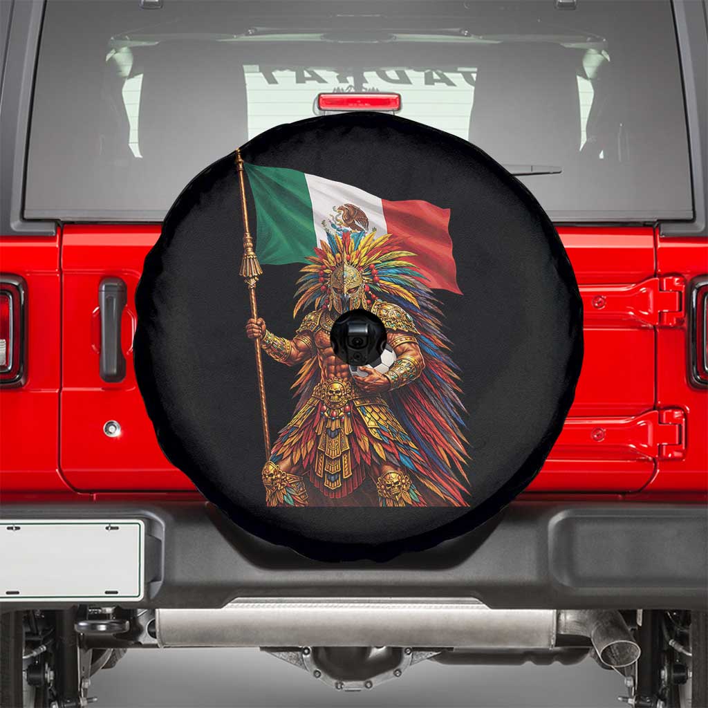 Legendary Mexican Soccer Warrior Pride Spare Tire Cover