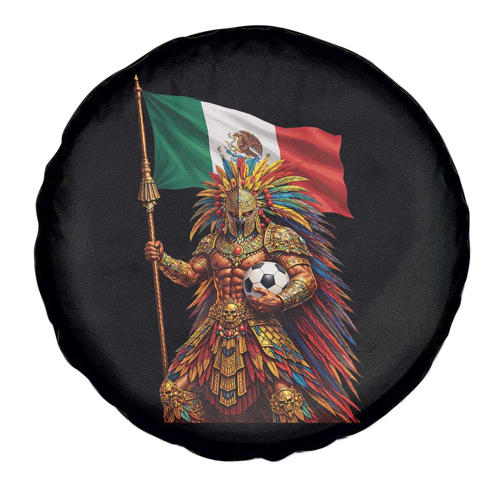 Legendary Mexican Soccer Warrior Pride Spare Tire Cover