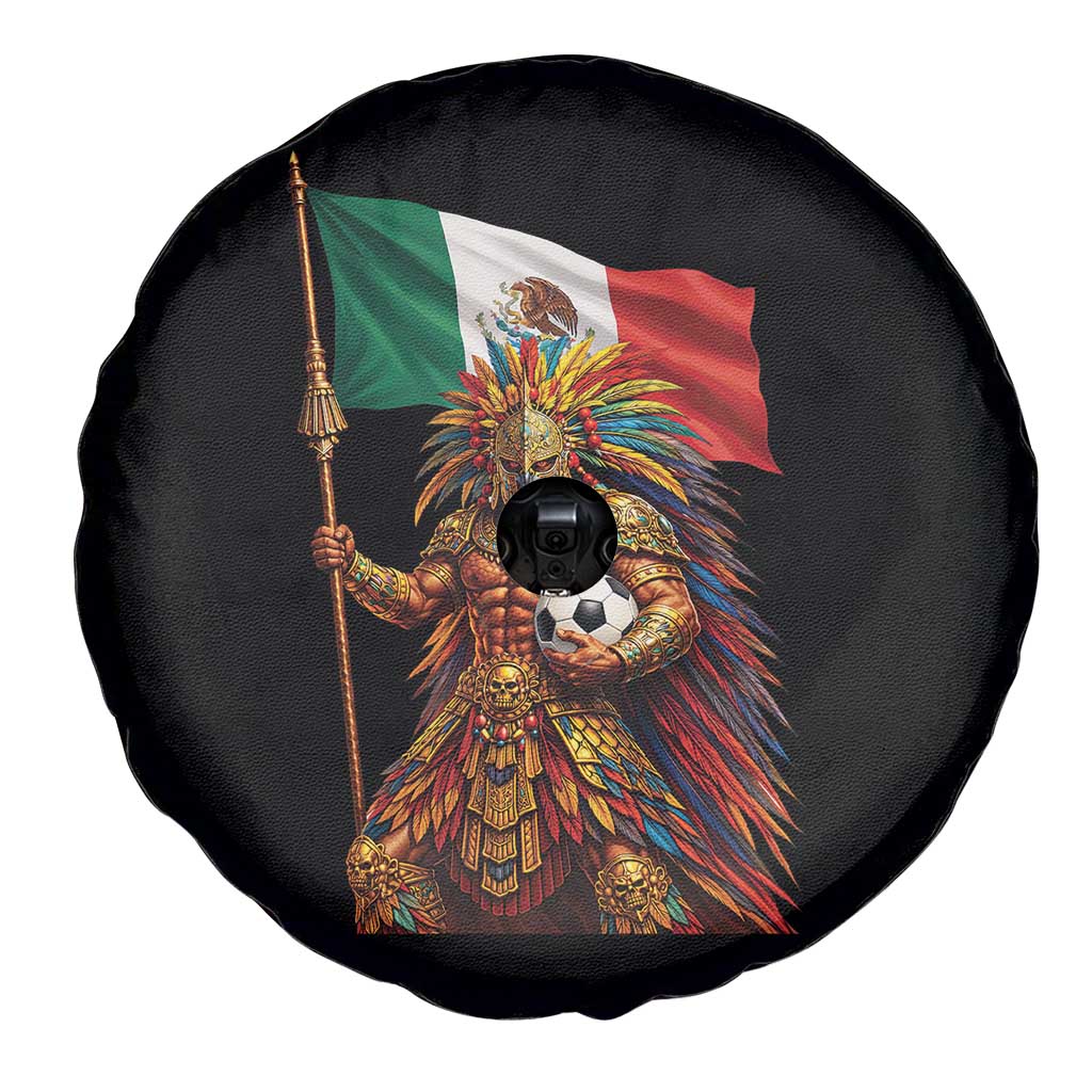 Legendary Mexican Soccer Warrior Pride Spare Tire Cover