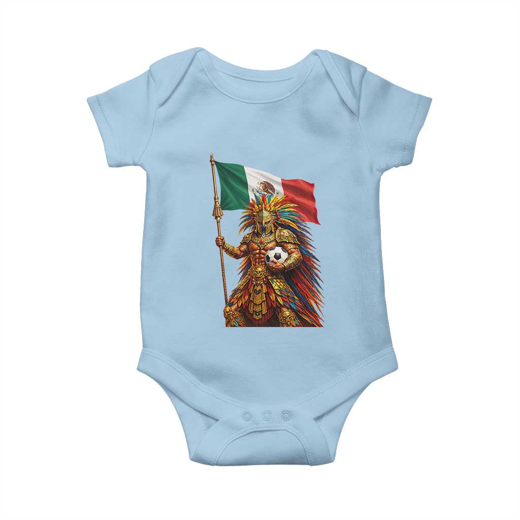 Legendary Mexican Soccer Warrior Pride Baby Onesie