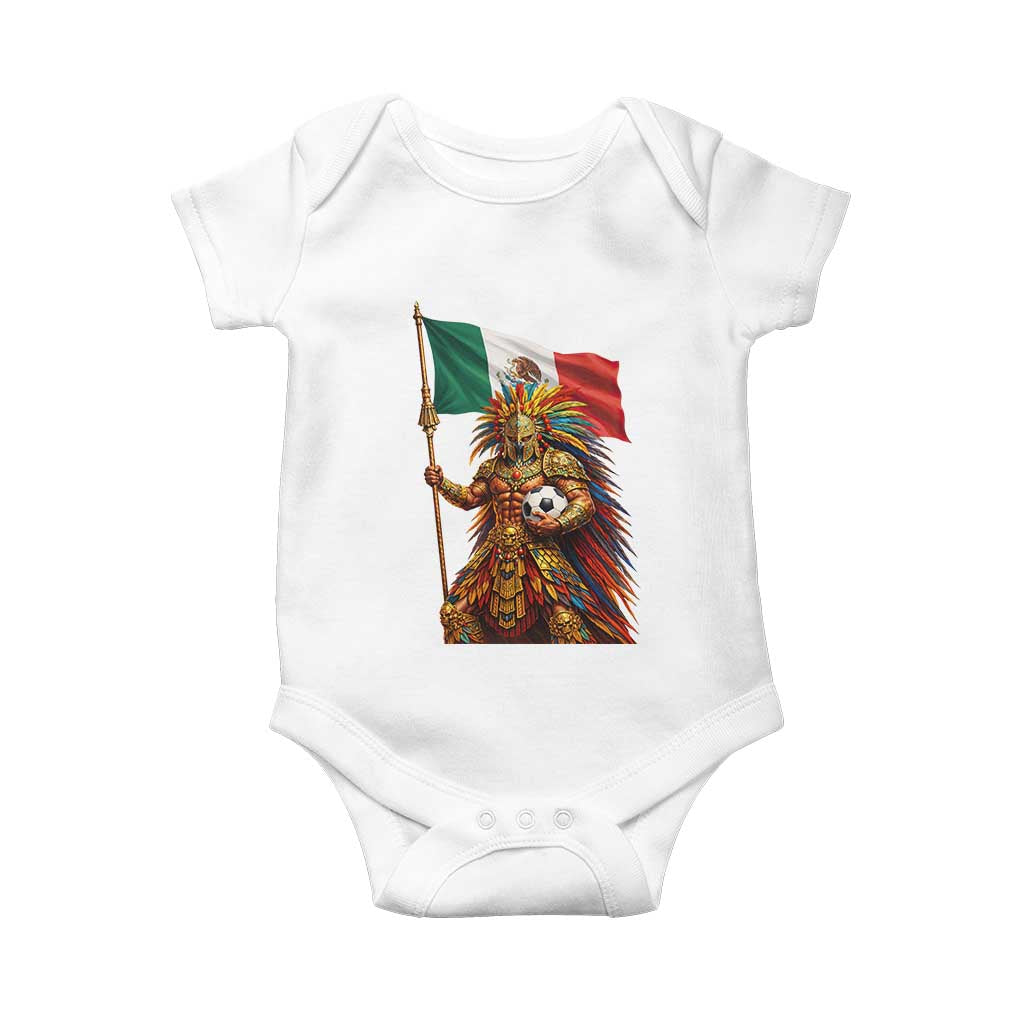Legendary Mexican Soccer Warrior Pride Baby Onesie