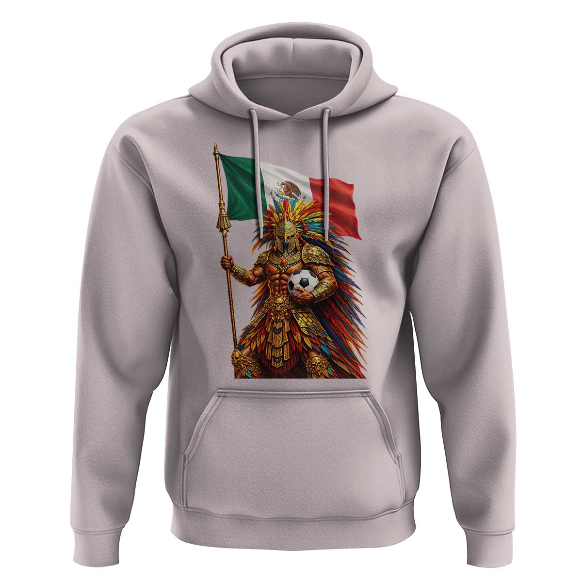 Legendary Mexican Soccer Warrior Pride Hoodie
