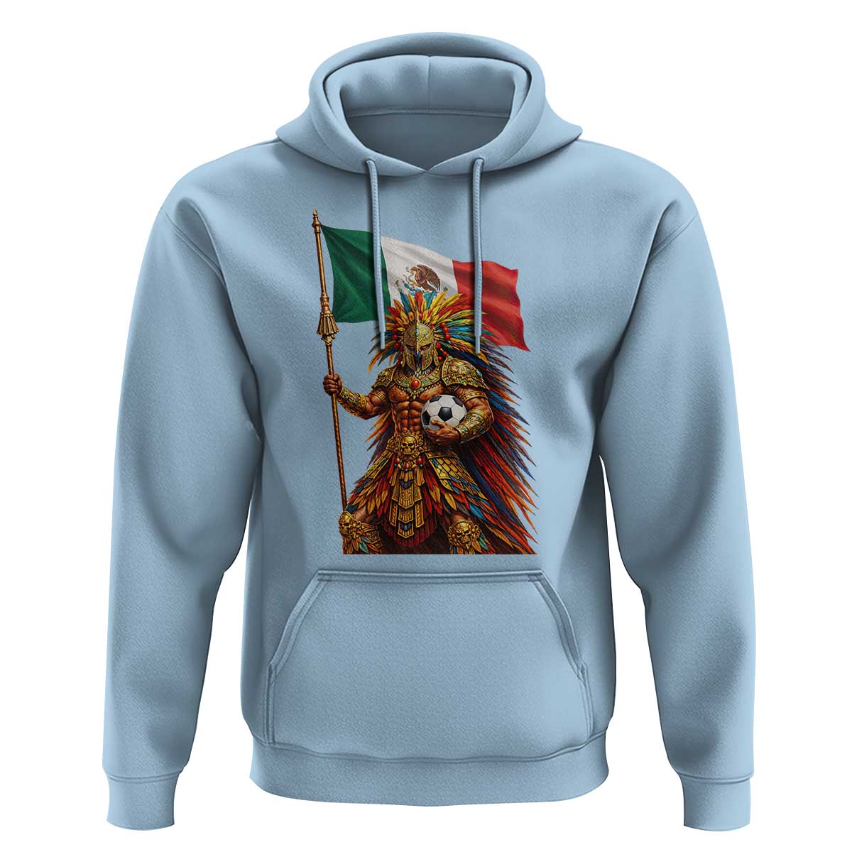 Legendary Mexican Soccer Warrior Pride Hoodie