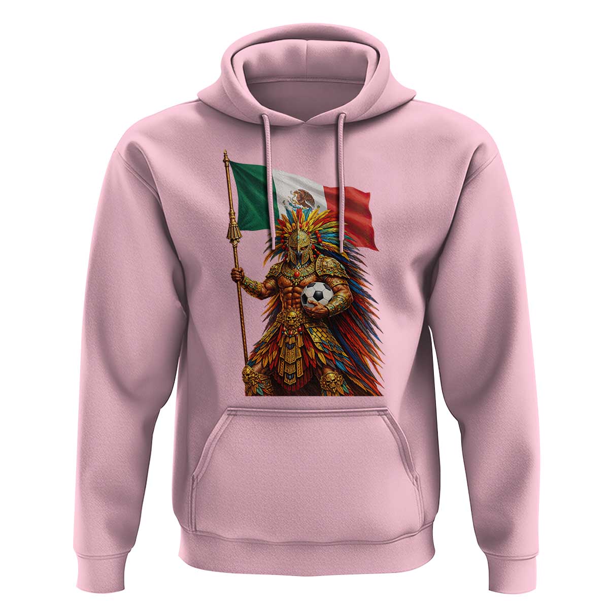 Legendary Mexican Soccer Warrior Pride Hoodie