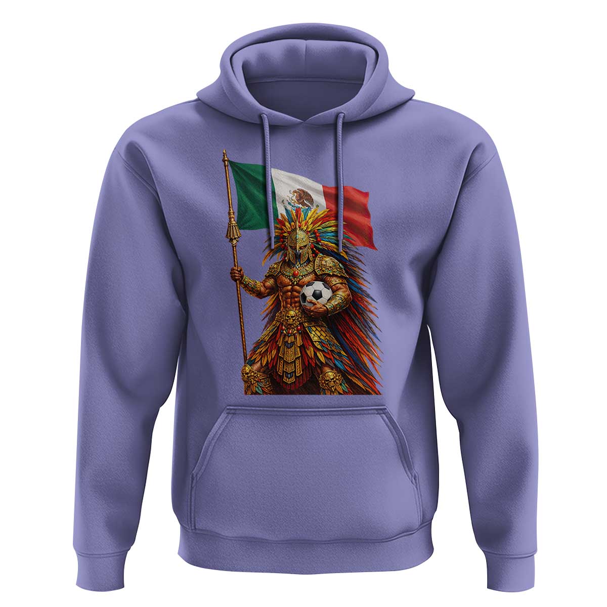 Legendary Mexican Soccer Warrior Pride Hoodie