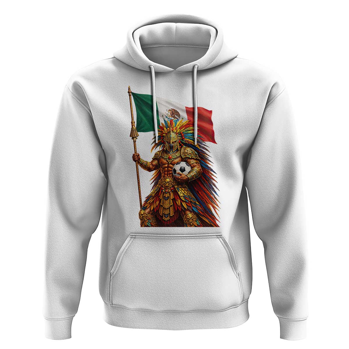 Legendary Mexican Soccer Warrior Pride Hoodie