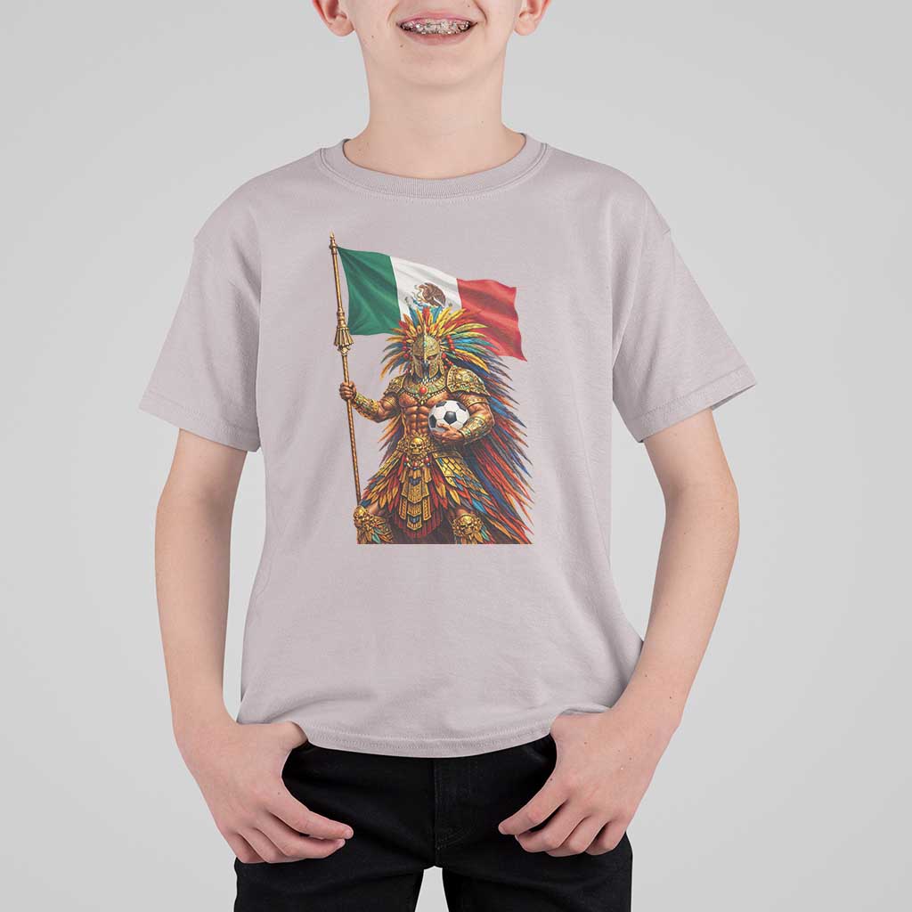 Legendary Mexican Soccer Warrior Pride T Shirt For Kid