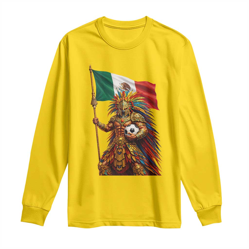 Legendary Mexican Soccer Warrior Pride Long Sleeve Shirt