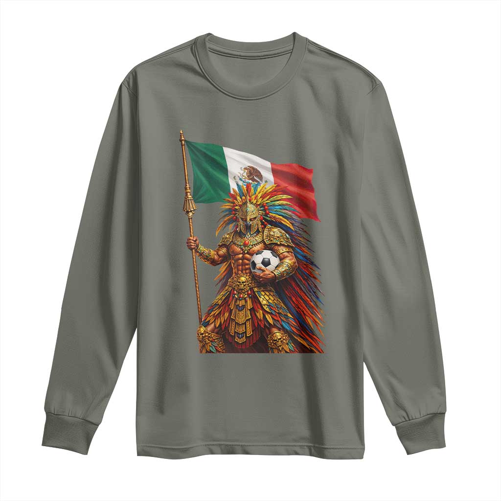 Legendary Mexican Soccer Warrior Pride Long Sleeve Shirt