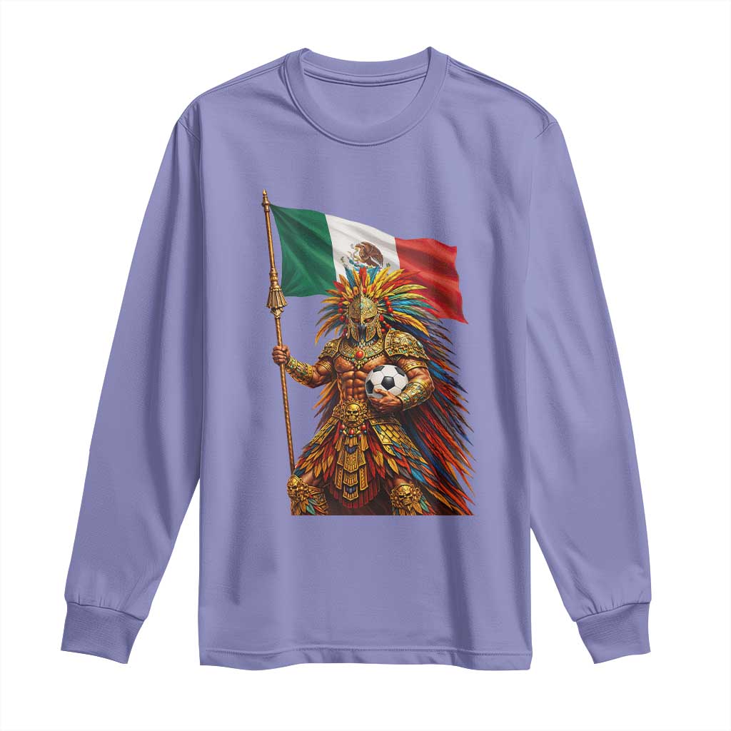 Legendary Mexican Soccer Warrior Pride Long Sleeve Shirt