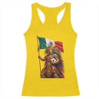 Legendary Mexican Soccer Warrior Pride Racerback Tank Top