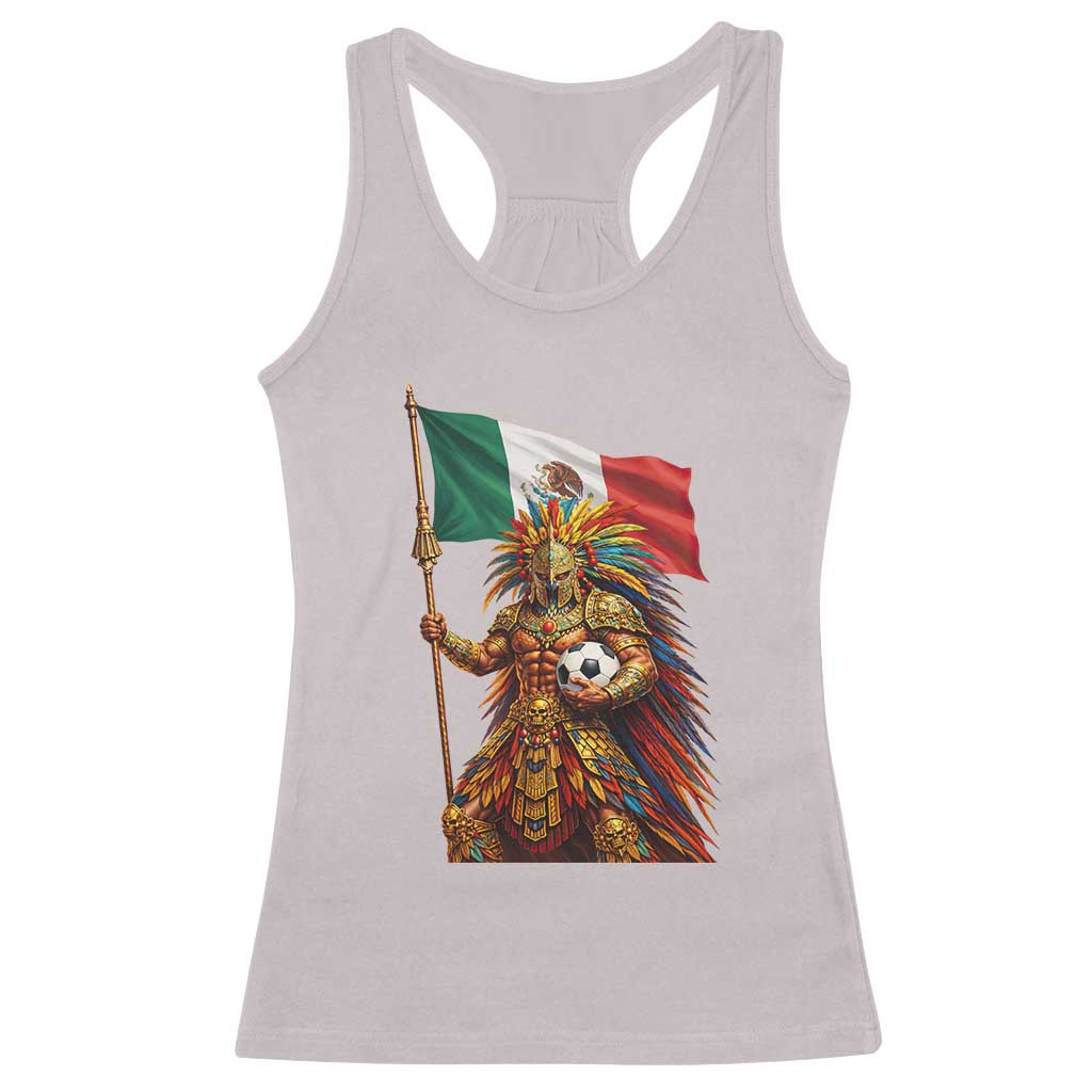 Legendary Mexican Soccer Warrior Pride Racerback Tank Top