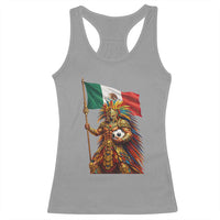 Legendary Mexican Soccer Warrior Pride Racerback Tank Top