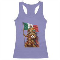 Legendary Mexican Soccer Warrior Pride Racerback Tank Top
