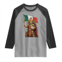 Legendary Mexican Soccer Warrior Pride Raglan Shirt