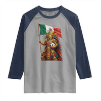 Legendary Mexican Soccer Warrior Pride Raglan Shirt