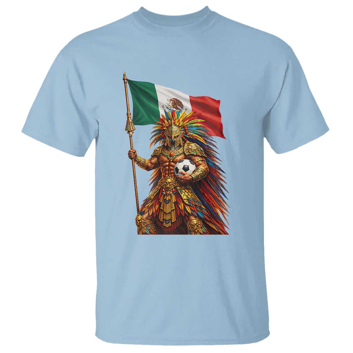 Legendary Mexican Soccer Warrior Pride T Shirt