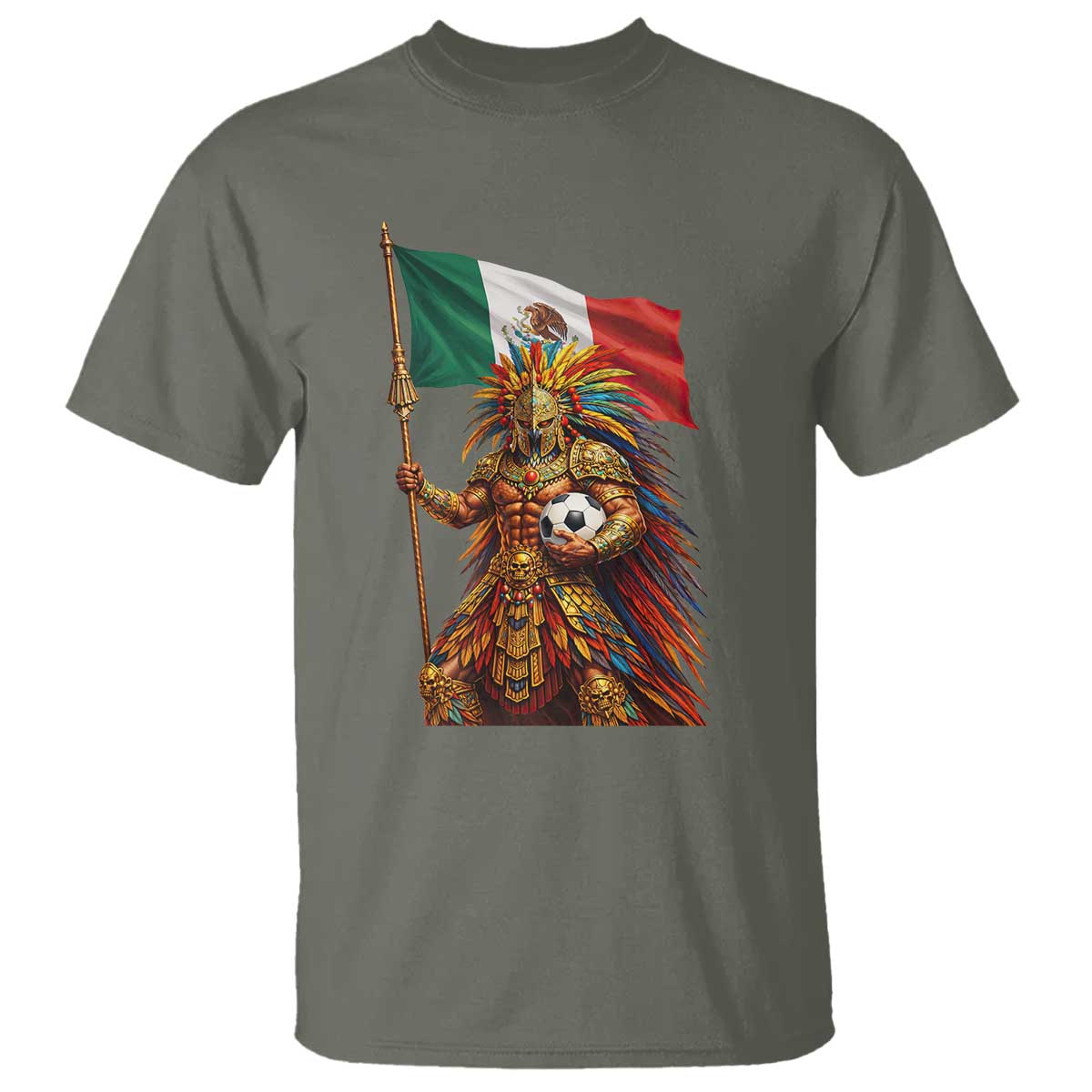 Legendary Mexican Soccer Warrior Pride T Shirt