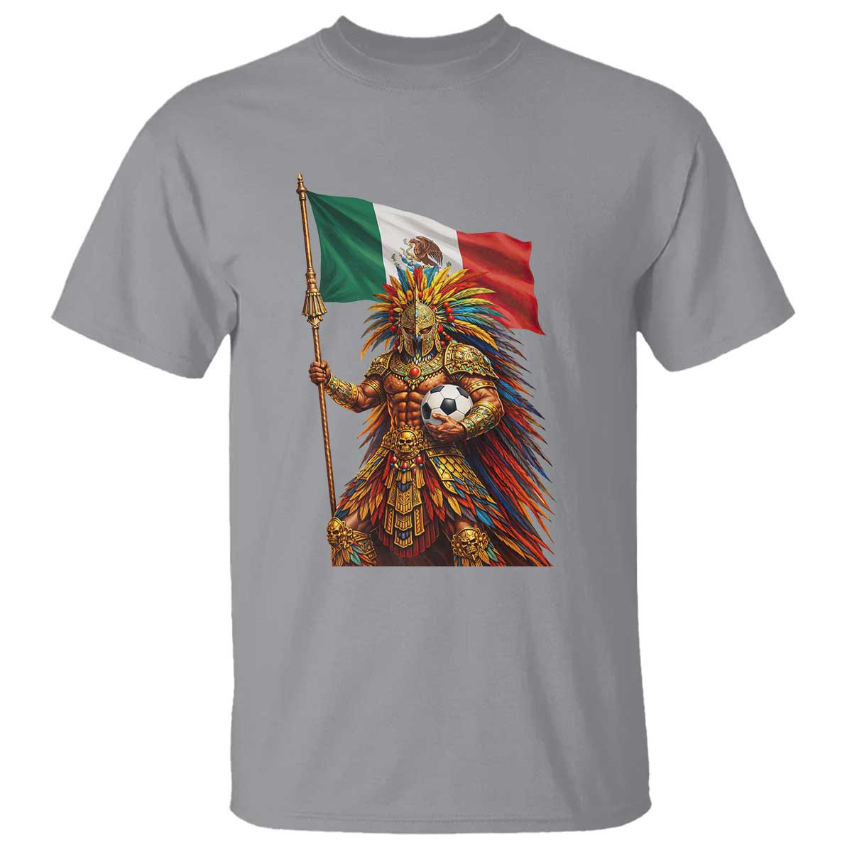 Legendary Mexican Soccer Warrior Pride T Shirt