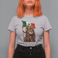 Legendary Mexican Soccer Warrior Pride T Shirt For Women