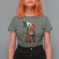 Legendary Mexican Soccer Warrior Pride T Shirt For Women