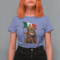 Legendary Mexican Soccer Warrior Pride T Shirt For Women