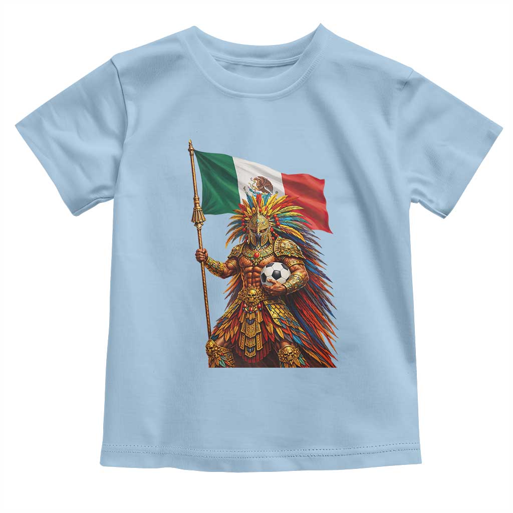Legendary Mexican Soccer Warrior Pride Toddler T Shirt