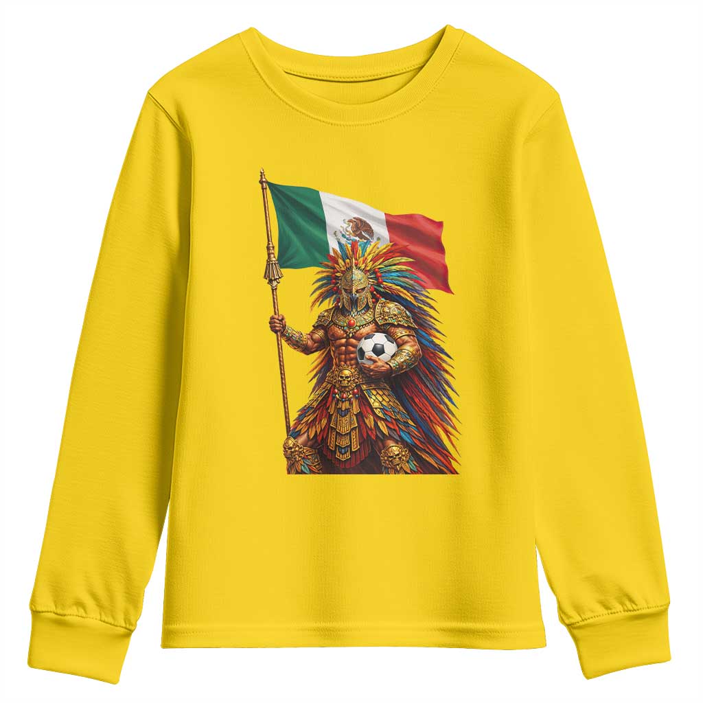 Legendary Mexican Soccer Warrior Pride Youth Sweatshirt
