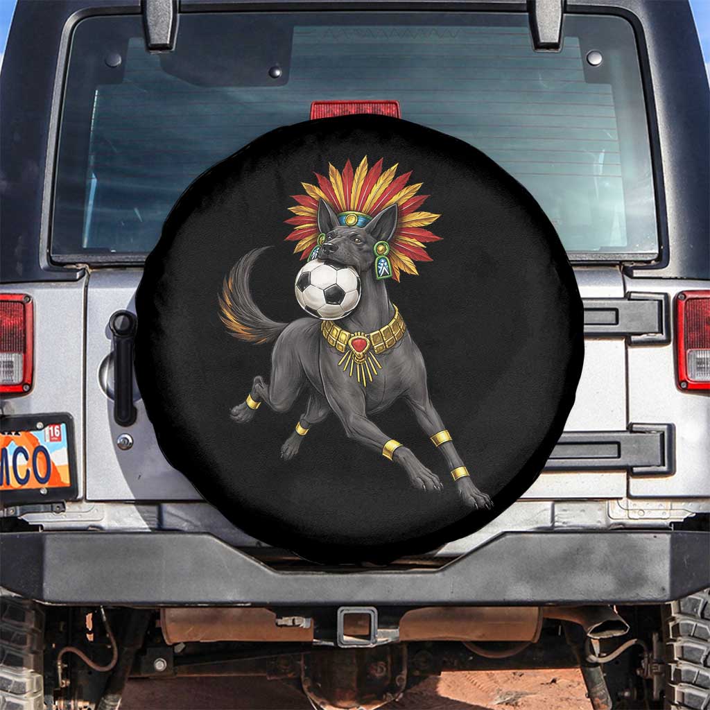 Xolo Dog Soccer Aztec Mexican Fan Gift Spare Tire Cover