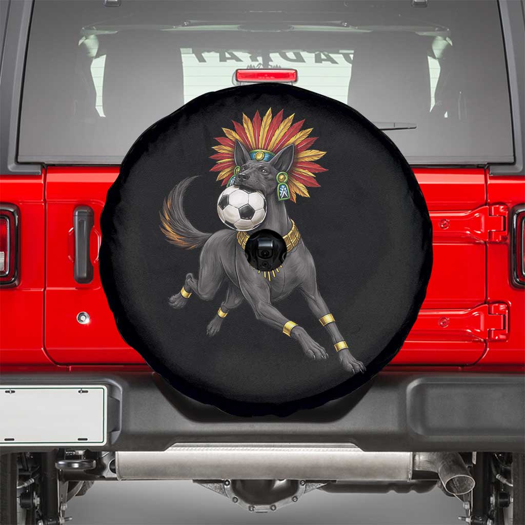 Xolo Dog Soccer Aztec Mexican Fan Gift Spare Tire Cover