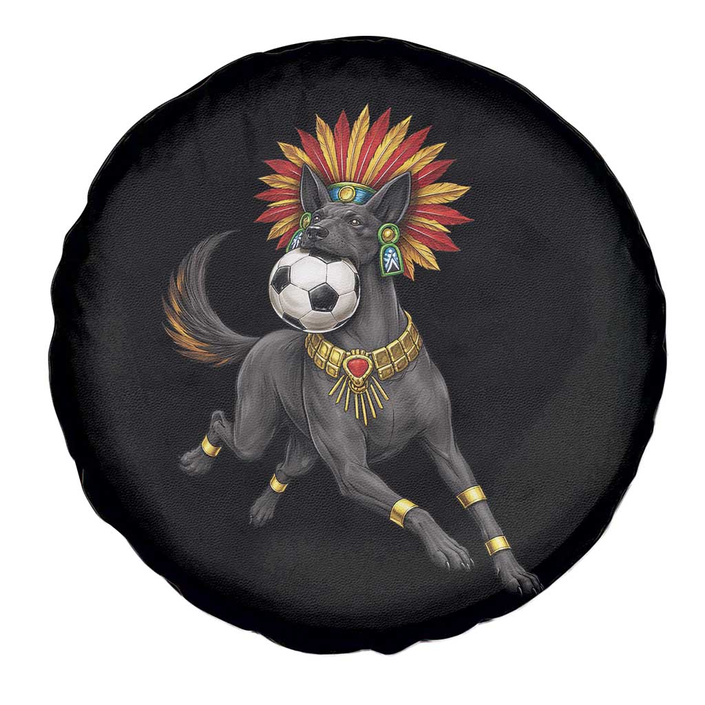 Xolo Dog Soccer Aztec Mexican Fan Gift Spare Tire Cover