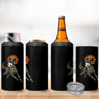Xolo Dog Soccer Aztec Mexican Fan Gift 4 in 1 Can Cooler Tumbler