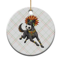 Xolo Dog Soccer Aztec Mexican Fan Gift Ceramic Ornament