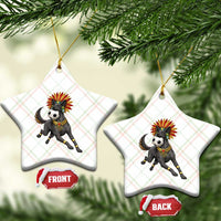 Xolo Dog Soccer Aztec Mexican Fan Gift Ceramic Ornament