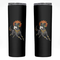 Xolo Dog Soccer Aztec Mexican Fan Gift Skinny Tumbler