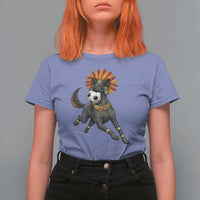 Xolo Dog Soccer Aztec Mexican Fan Gift T Shirt For Women