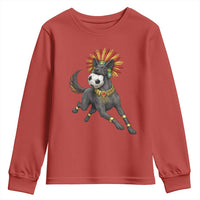 Xolo Dog Soccer Aztec Mexican Fan Gift Youth Sweatshirt