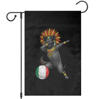 Aztec Xolo Dog Soccer Garden Flag Mexican Heritage Fan Gift