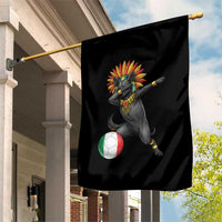 Aztec Xolo Dog Soccer Garden Flag Mexican Heritage Fan Gift