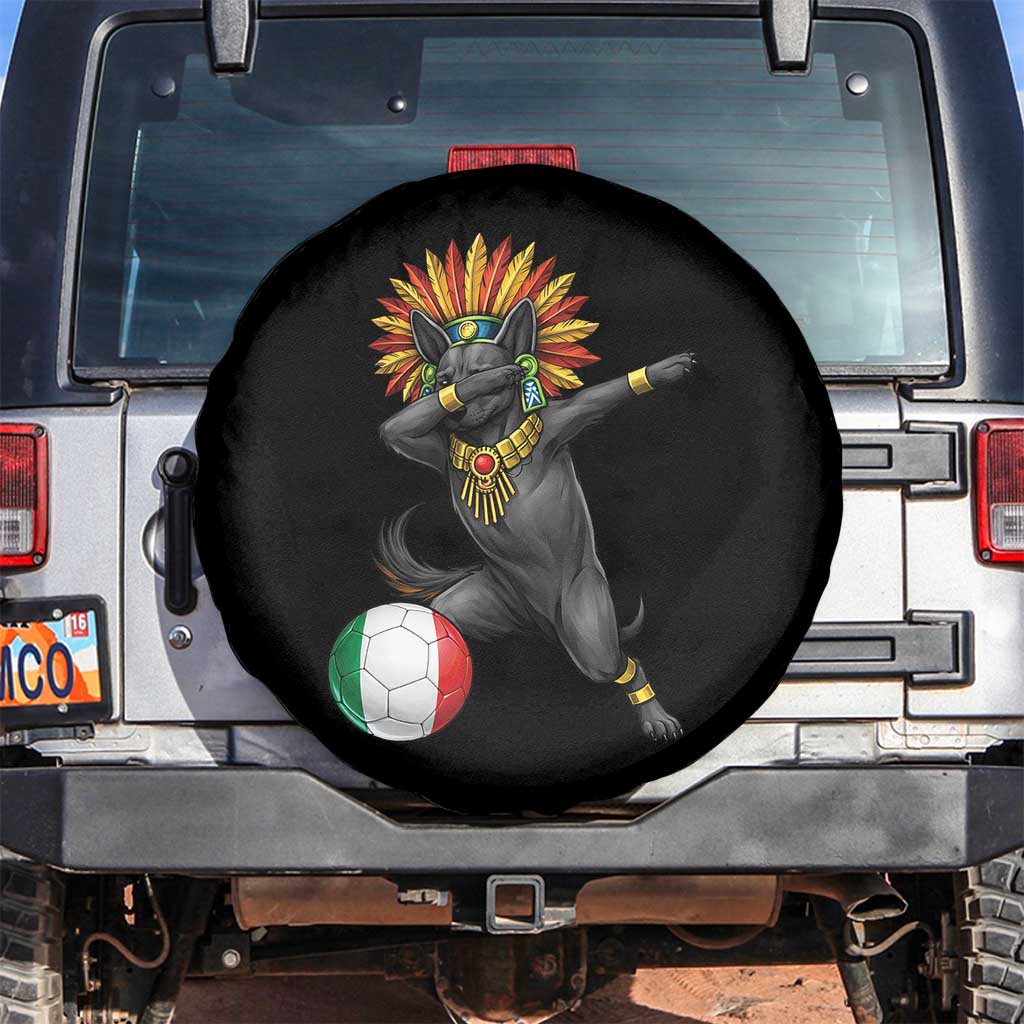Aztec Xolo Dog Soccer Spare Tire Cover Mexican Heritage Fan Gift