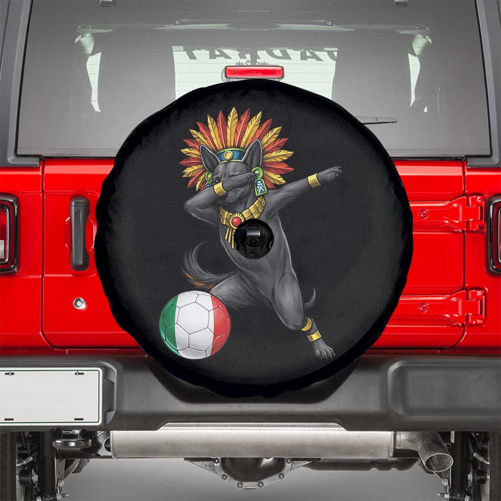 Aztec Xolo Dog Soccer Spare Tire Cover Mexican Heritage Fan Gift