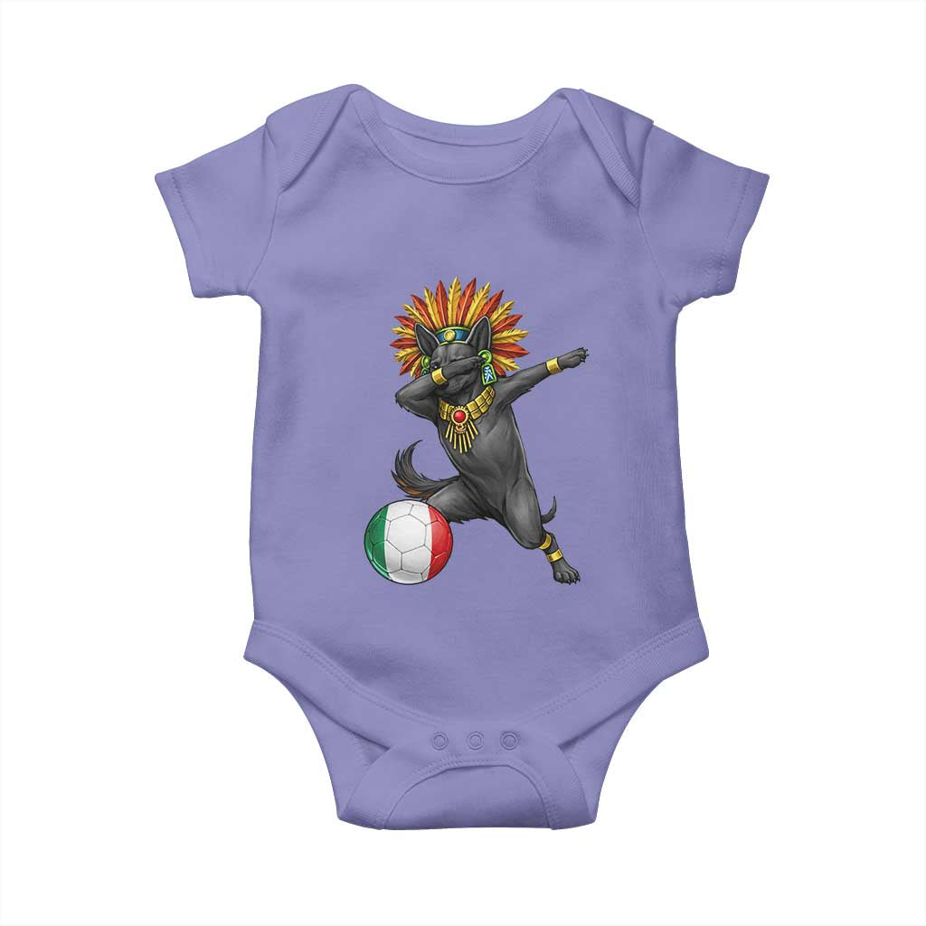 Aztec Xolo Dog Soccer Baby Onesie Mexican Heritage Fan Gift